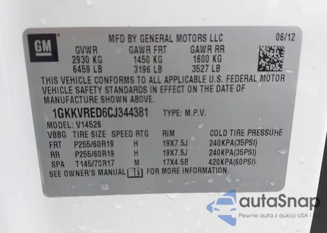 1GKKVRED6CJ344381